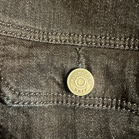 Burberry blue wash Denim Jacket size 12 runs small - Picture 7 of 11